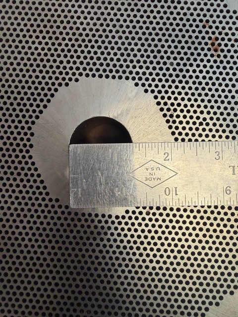 Meat Grinder Plate D6918 600 3/32