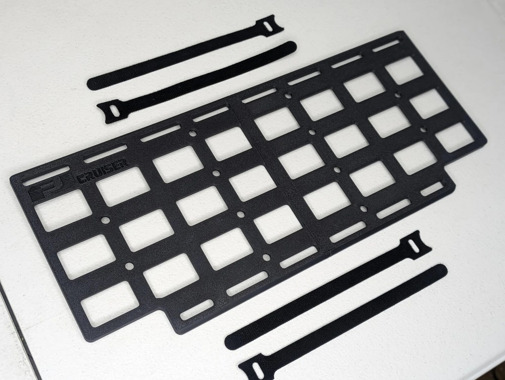 FJ Cruiser Front Visor MOLLE Tactical Sun Visor Panel Organizer