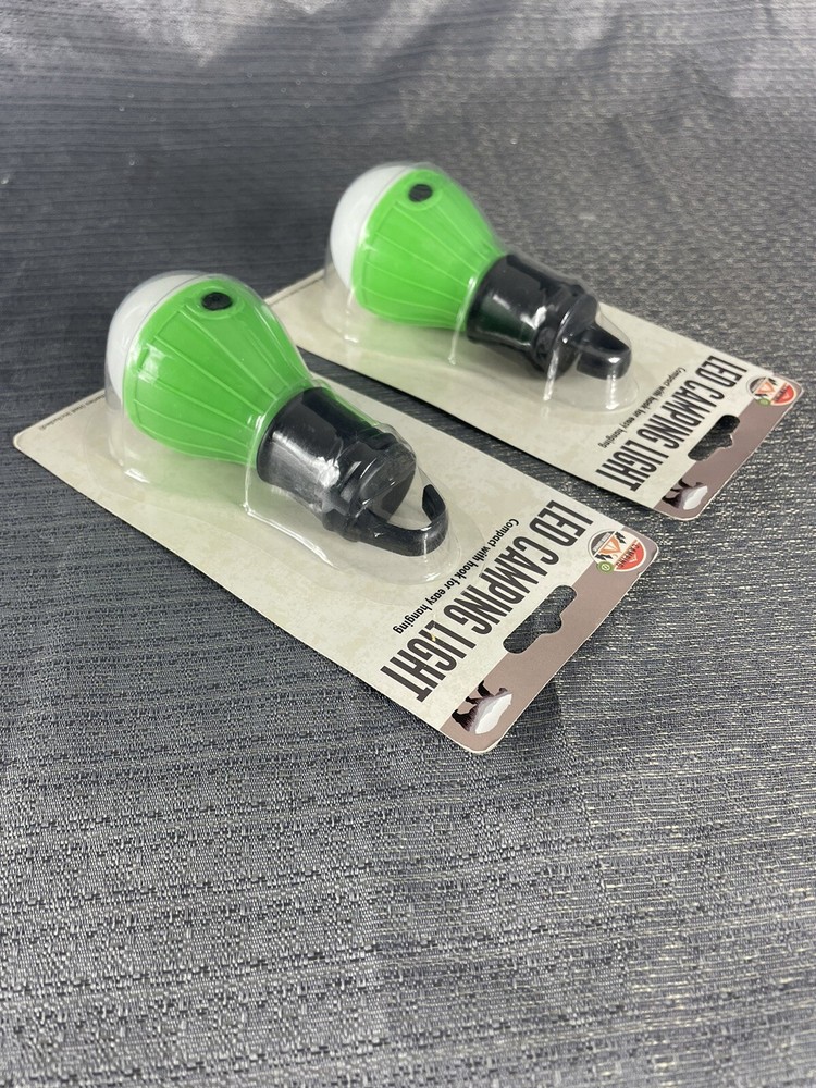 Set of 2 LED Hanging Camping Lights