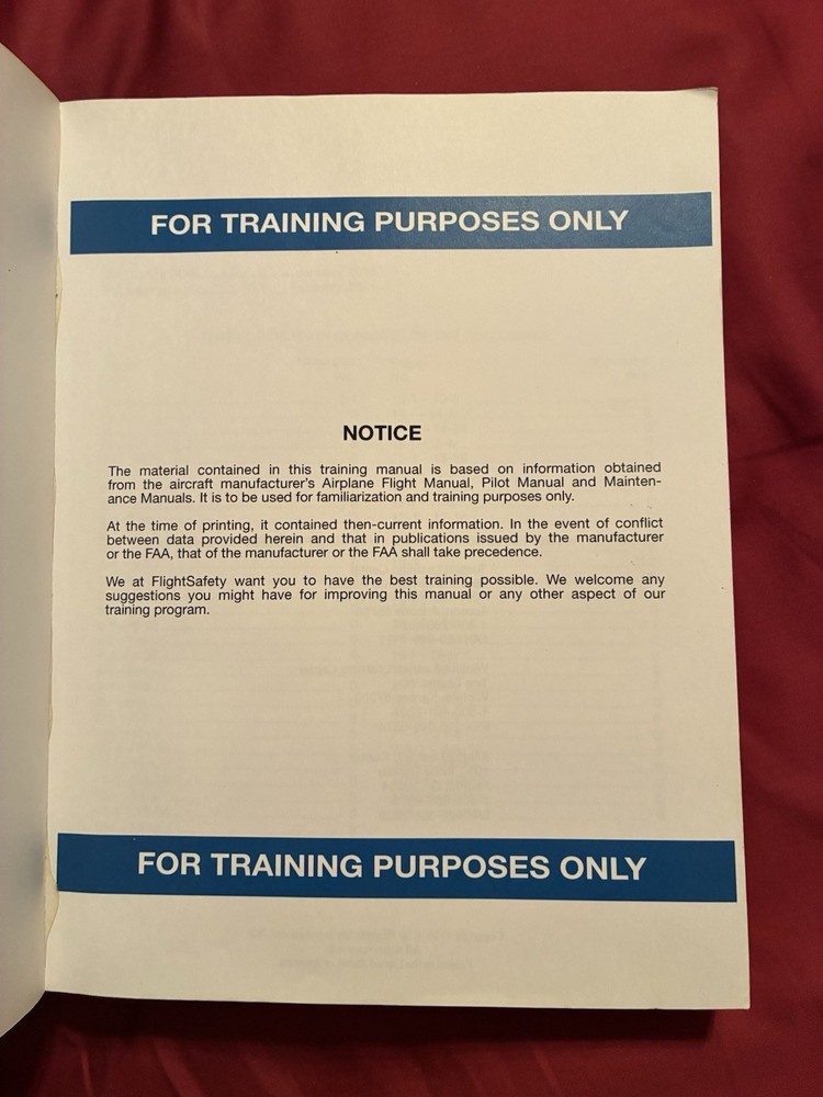 LearJet 60 Pilot Training Manual, Vol. 1 Operational Information Third Edition