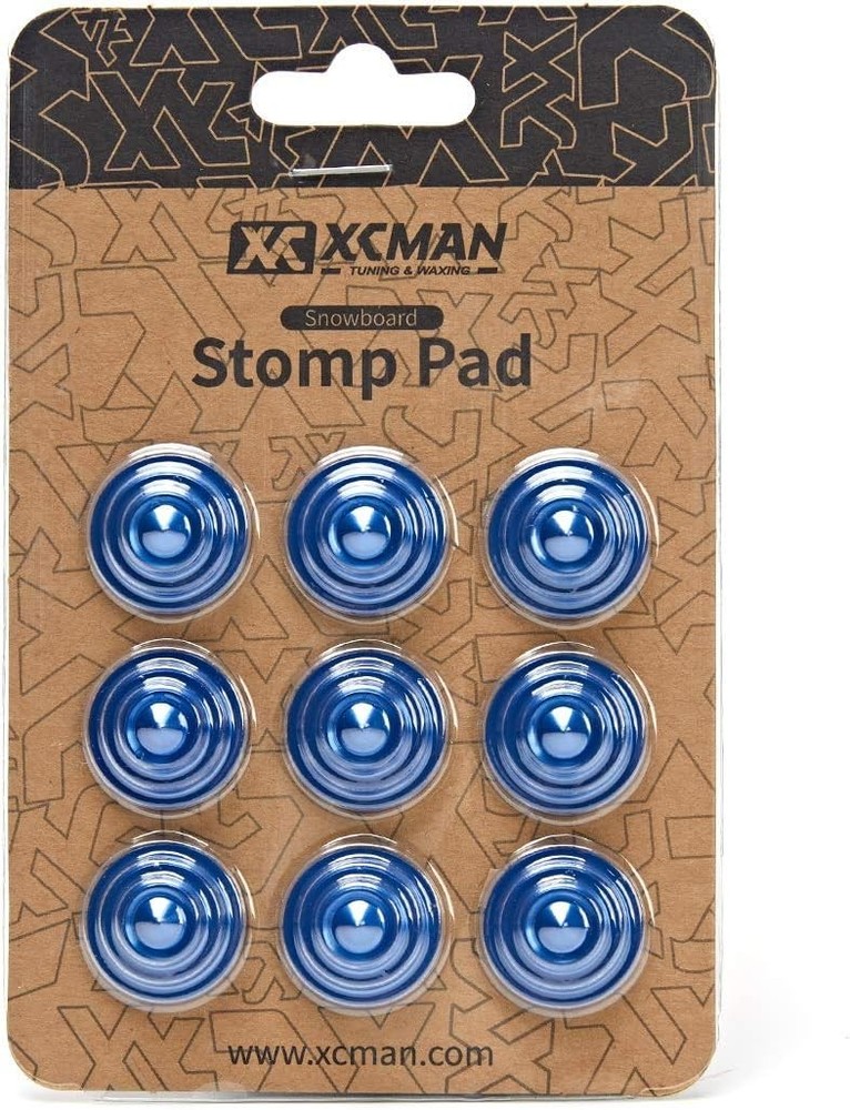 Aluminum Snowboard Stomp Pad 7.87 Inch 4 Layer Cone Studs Traction Grip