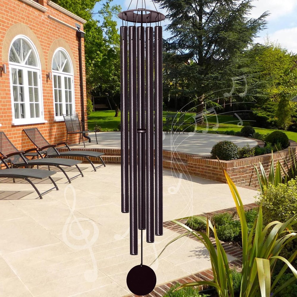 Large Wind Chimes for Outside Deep Tone, 65" Deep Tone Wind Chimes for