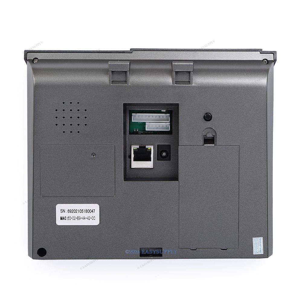 HOMSECUR Biometric Face Fingerprint Attendance Time Clock With RFID Reader+WiFi