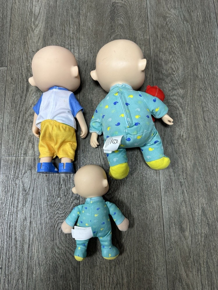 3 x Cocomelon Doll Bundle - Interactive Dolls & More