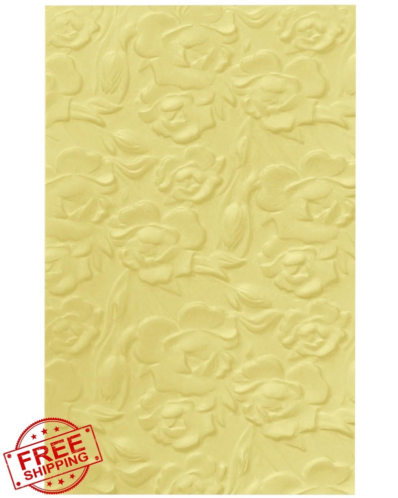 UCEC 3D Embossing Folder Small Flower Card Making Scrapbooking
