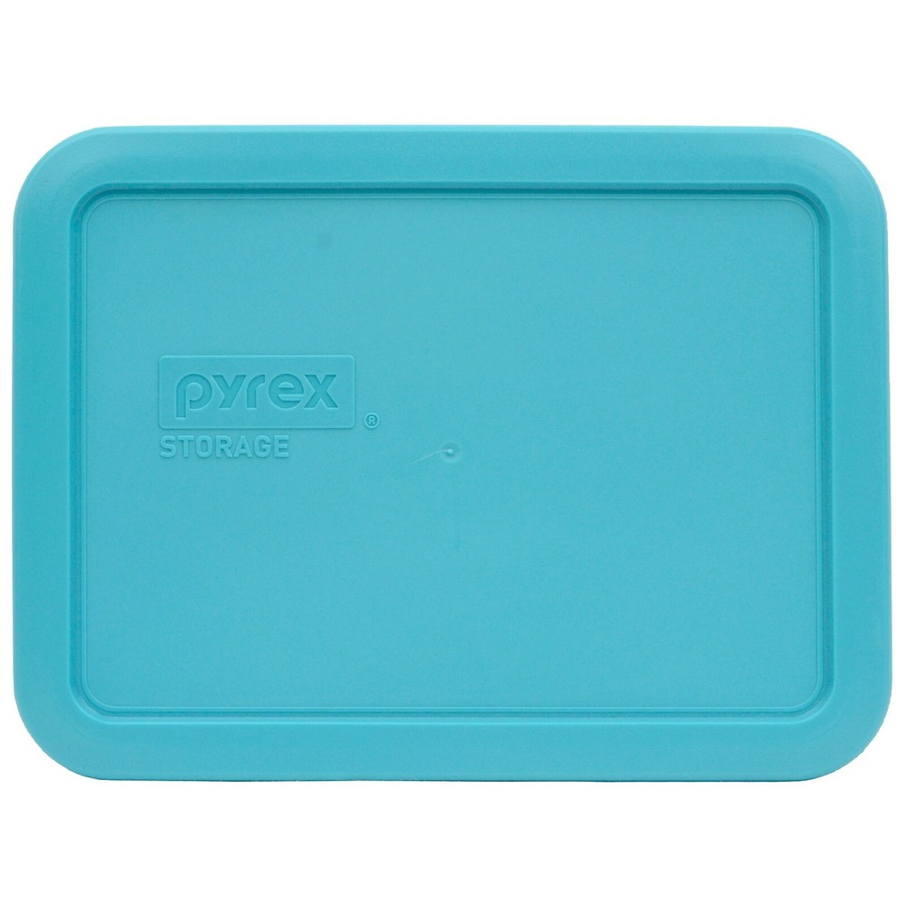 Pyrex 7210-PC Surf Blue Rectangular Plastic Food Storage Replacement Lid Cover