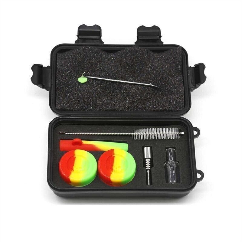 1 Piece Set Random Color Silicone Pipe Set Includes 7 Accessories Multi-Purpose