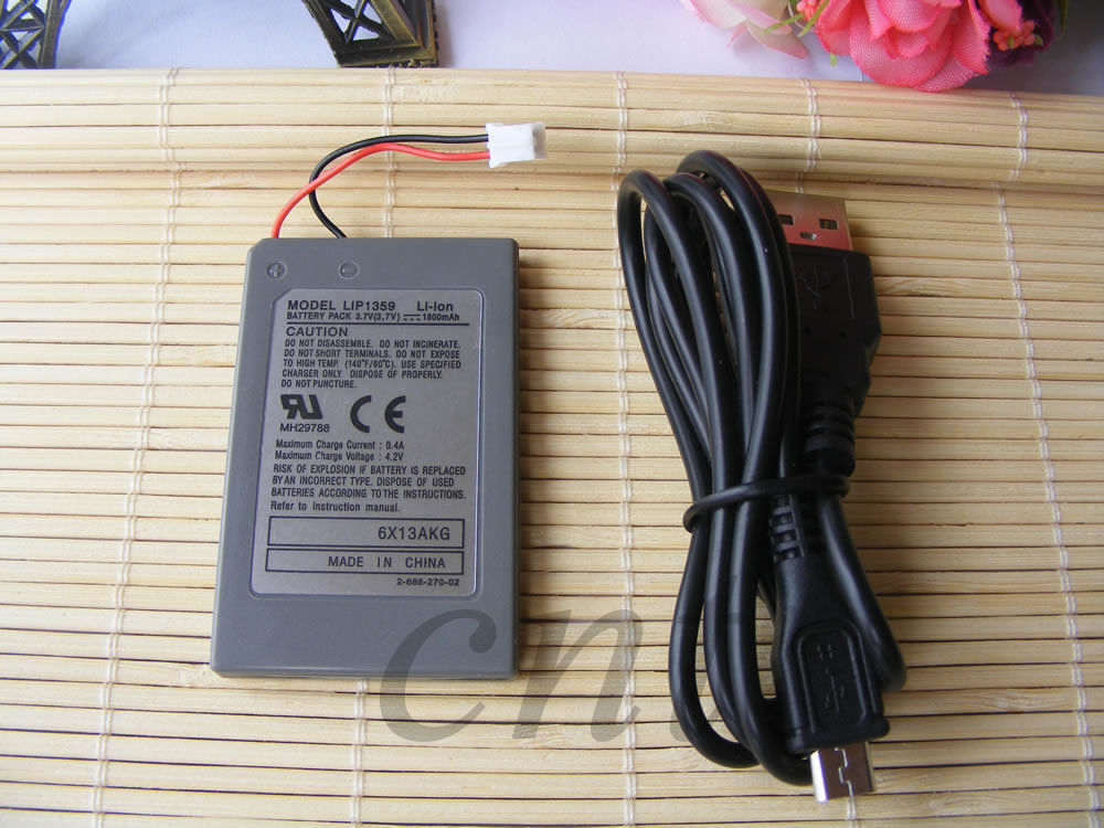 2pcs Battery for Sony PlayStation 3 PS3 Sixaxis Wireless DualShock Controller
