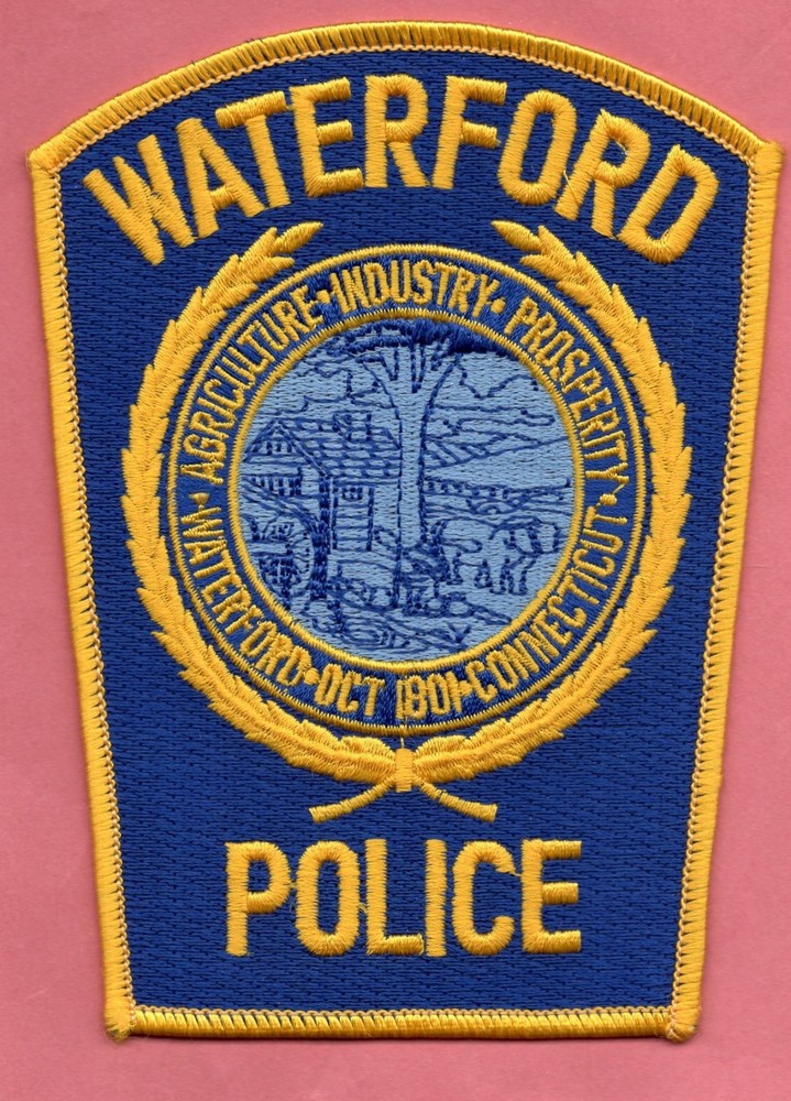 Waterford Police Connecticut CT Patch NEW