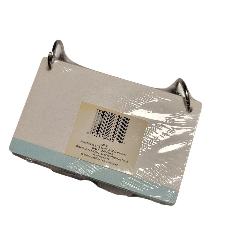 Mead Ring Dex 80 Index Cards On Rings