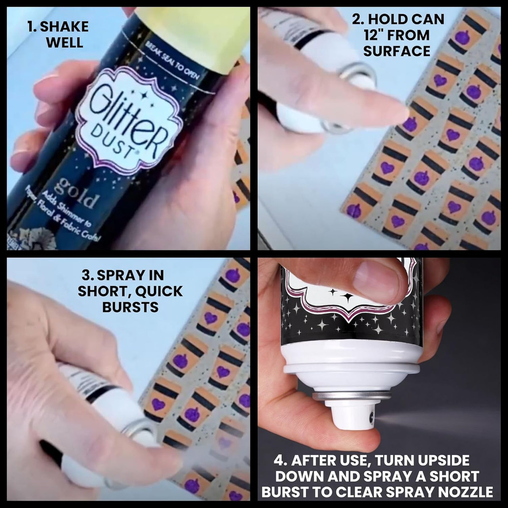 Ultra Fine Glitter Spray, Iridescent