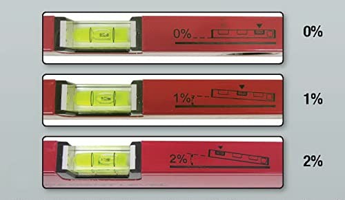 Kapro 105 48" Gradient Box Level Sloped Vials Aluminum Precision