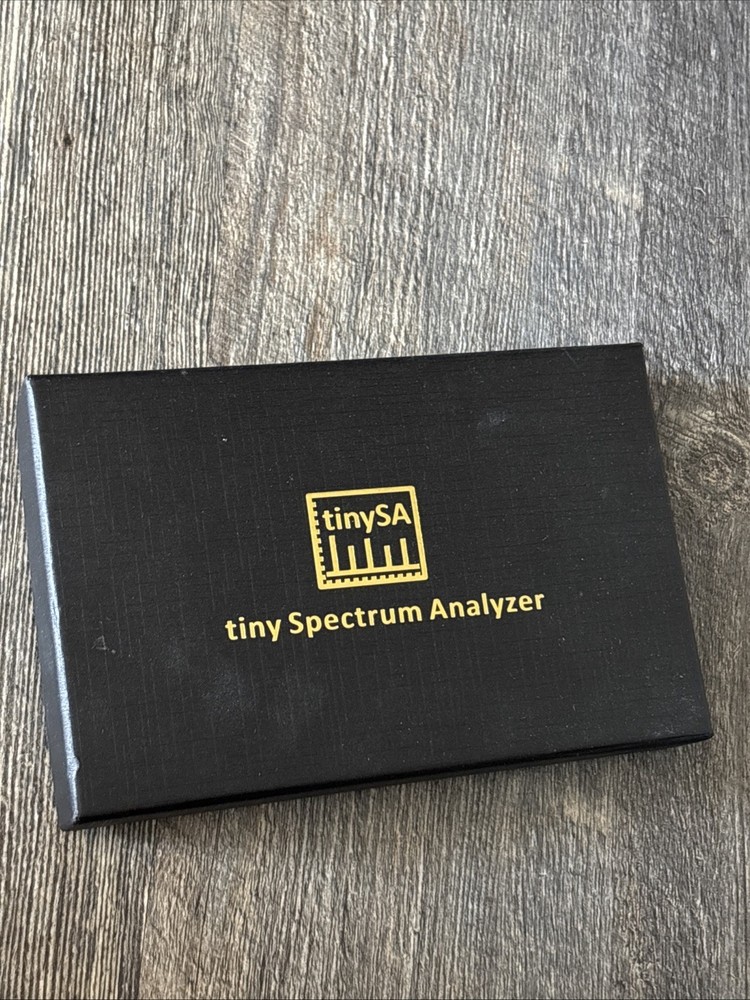 Tiny Spectrum Analyzer TinySA 100kHz-960MHz Portable Frequency Analyzer in Box