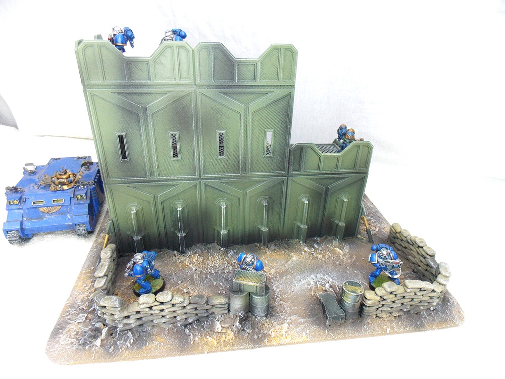 WARGAMING TERRAIN PAINTED