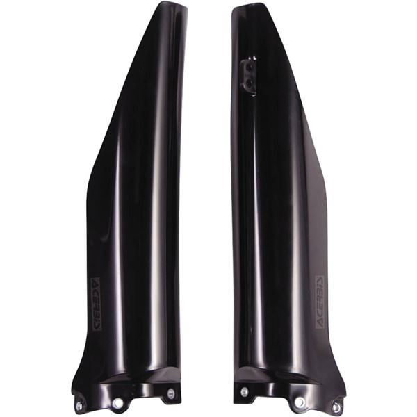 Acerbis Fork Covers - Lower - Black | 2115000001