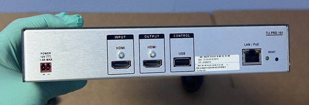 Extron TLI Pro 101 TouchLink Interface W/ POWER SUPPLY