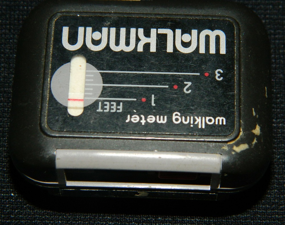 Step Tracker Walkman Walking Meter Vintage