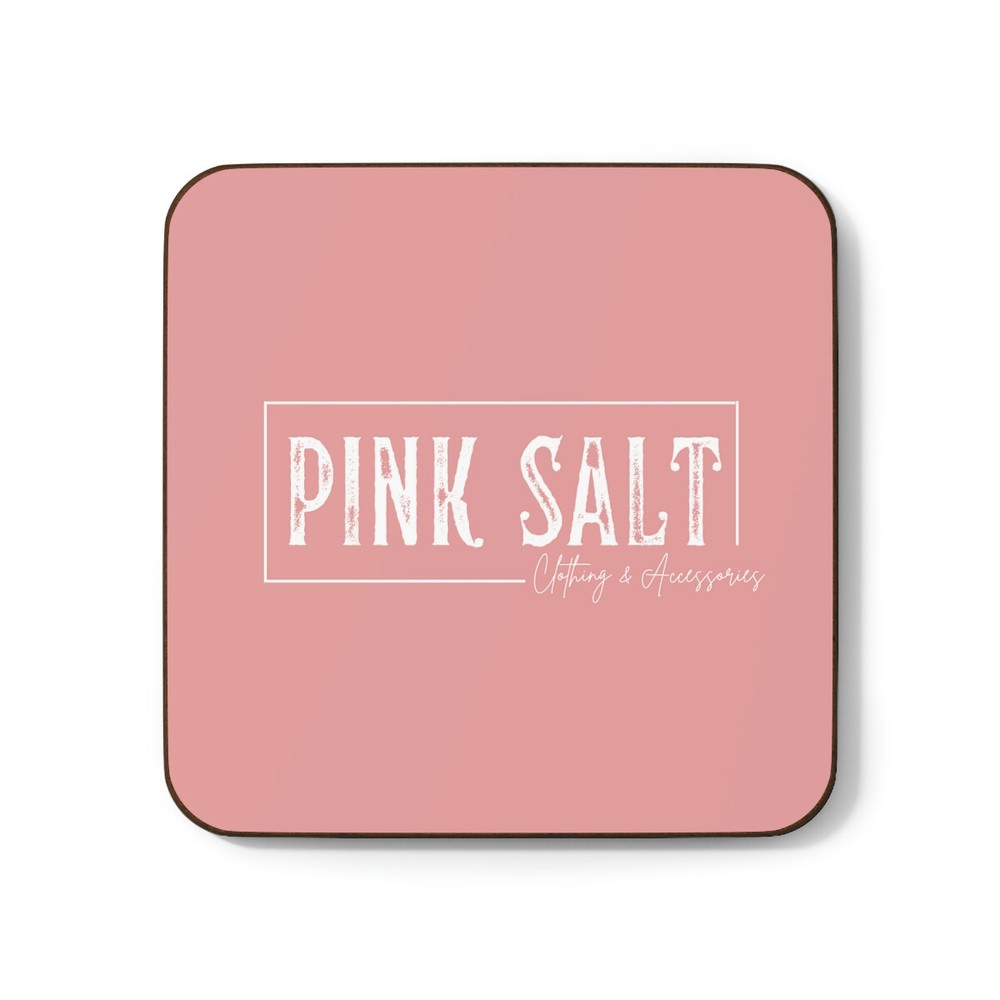 Pink Salt Original Hardboard Back Coaster