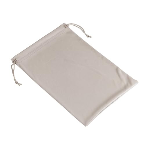 Ski Goggle Bag, Microfiber Snow Goggles Case Storage Sleeve Drawstring Gray