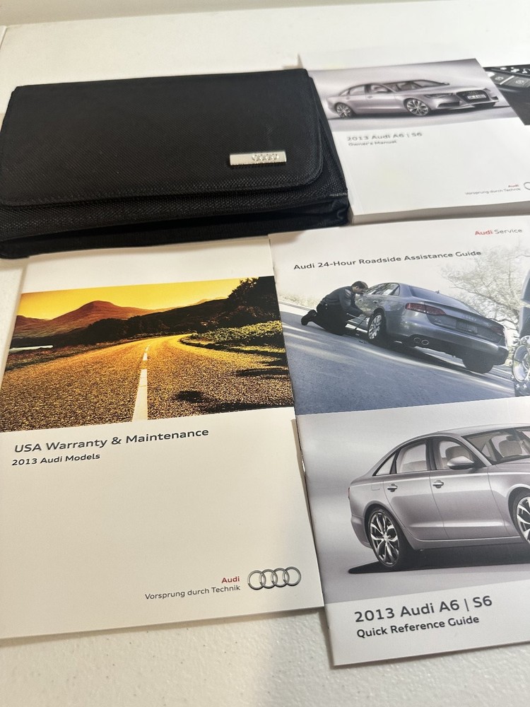 Audi A6 S6 A7 Owner's Manuals Set 2013