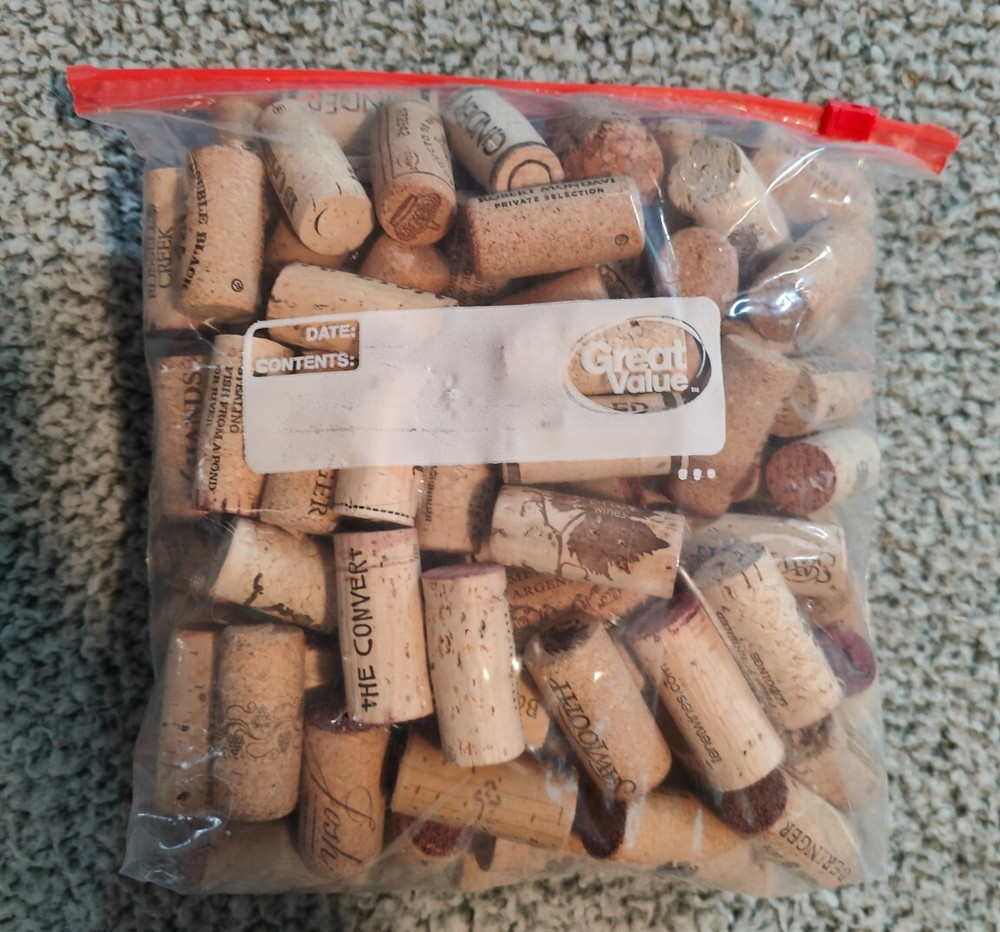 Used Wine Corks Assortment