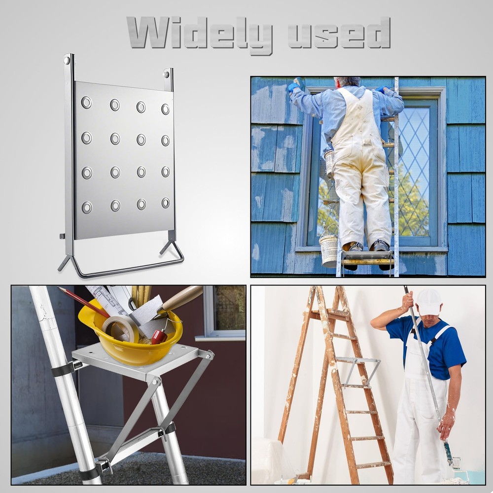 Ladder Platform Anti-Slip Ladder Work Platform Accessories for Stabilizer, Wo...