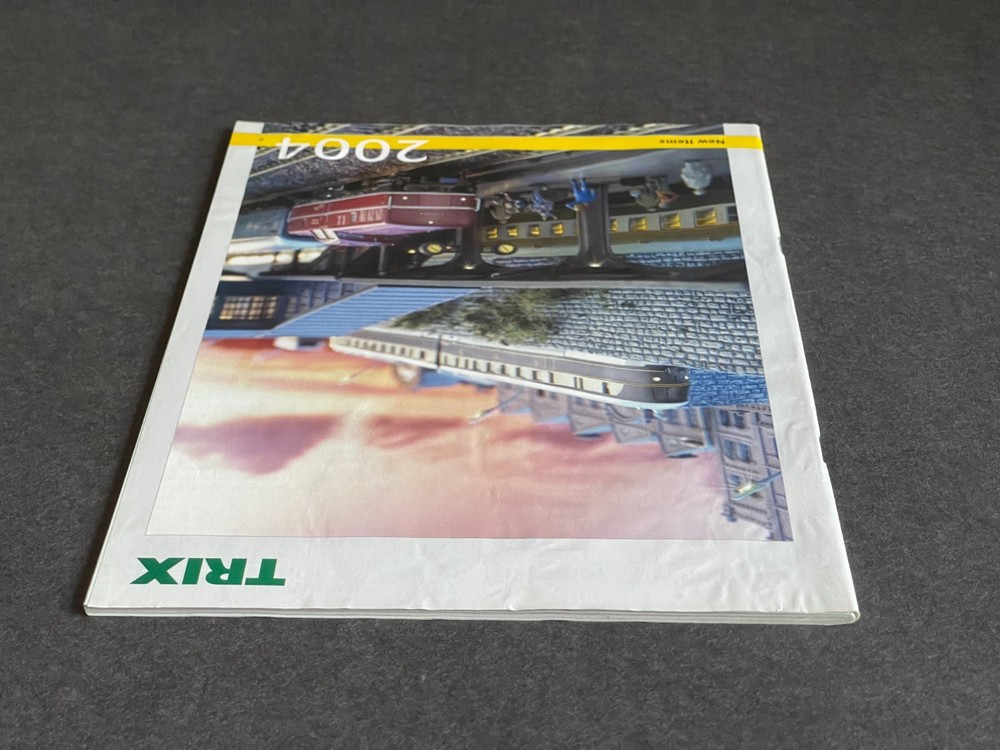 TRIX New Item Eisenbahn Catalog 2004 and 2005 - AS IS