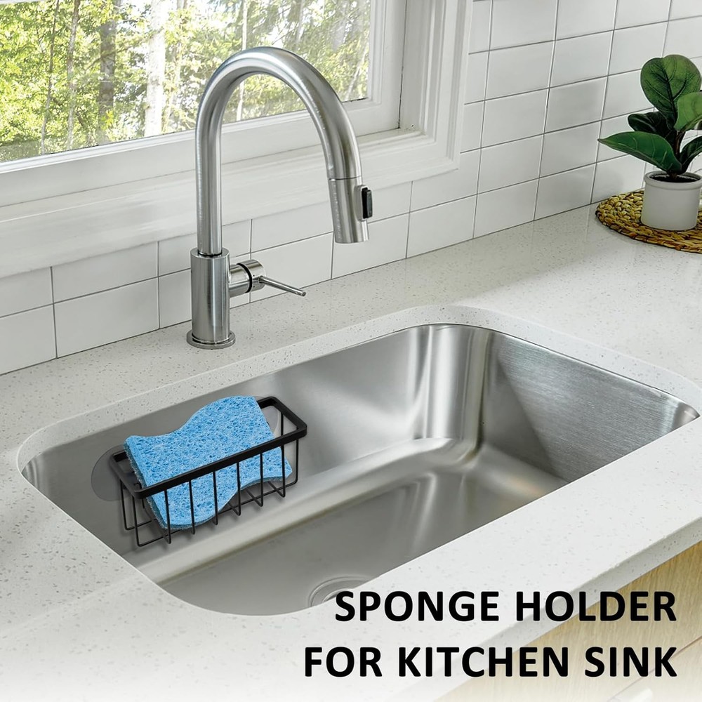 Sponge Holder for Kitchen Sink Suction,Kitchen Sink Sponge Holder,Kitchen Sponge