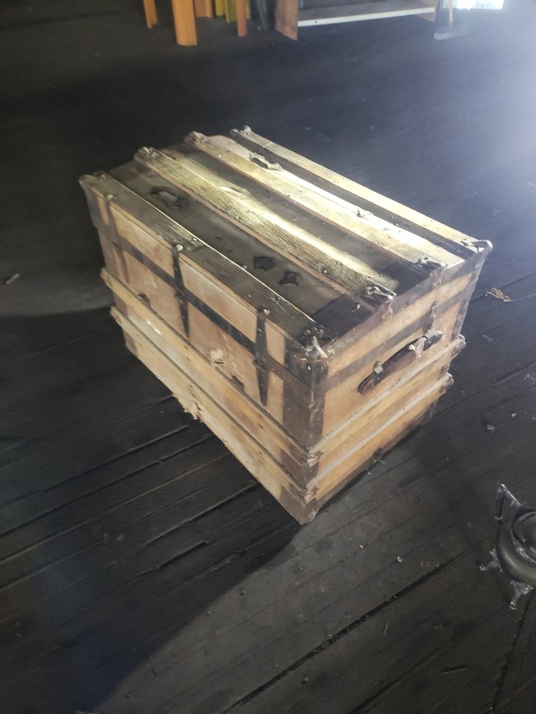 Antique Steamer Trunk