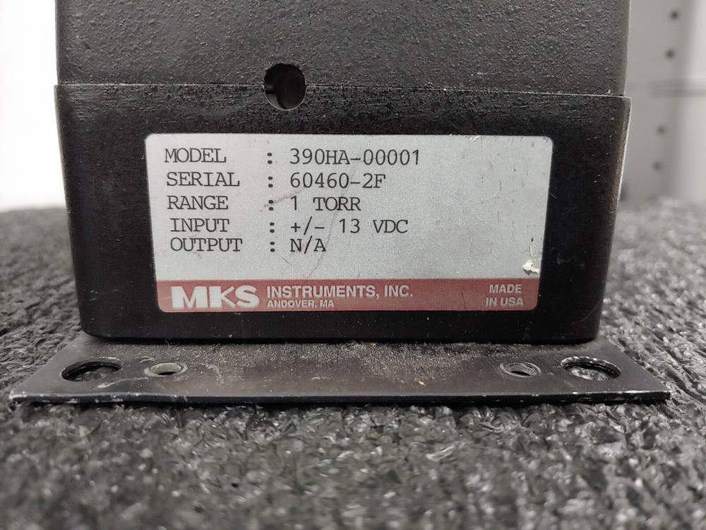 MKS BARATRON 390HA-00001 1 TORR Capacitance Manometer