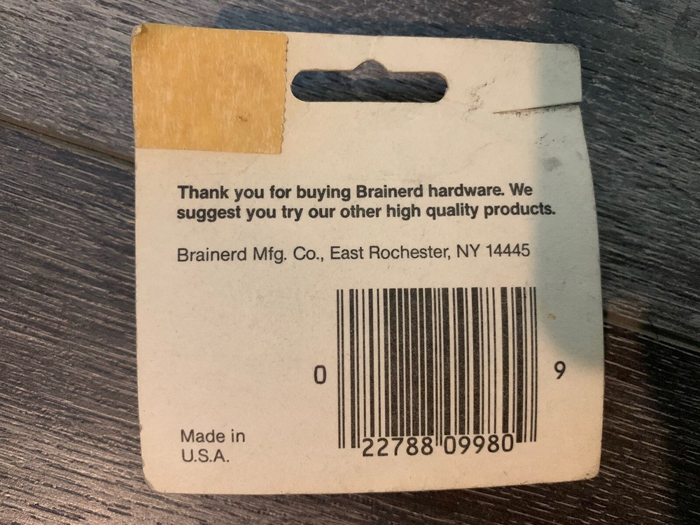 Brained Hardware Antique Brass Knobs Braided Pattern 9 Ct .75” Diameter .5” Deep