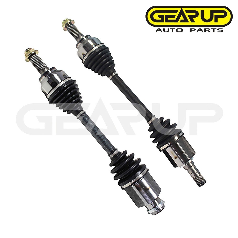 Front Pair CV Axle Joint Shaft Assembly for 2007-2013 Mazda 3 Automatic Trans
