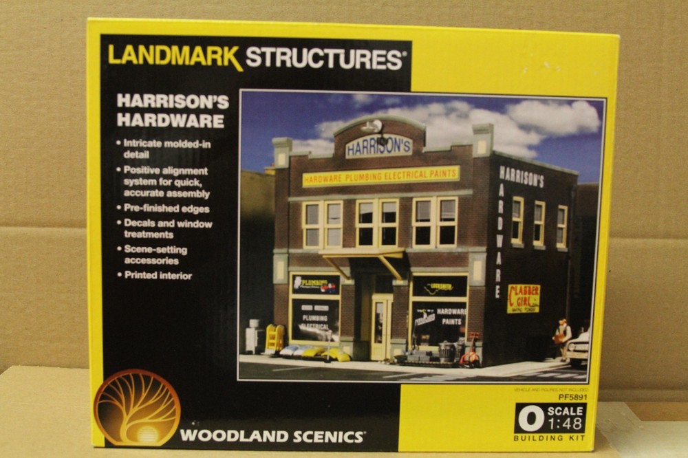 Landmark Structures - Harrison's Hardware - O Scale - PF5891
