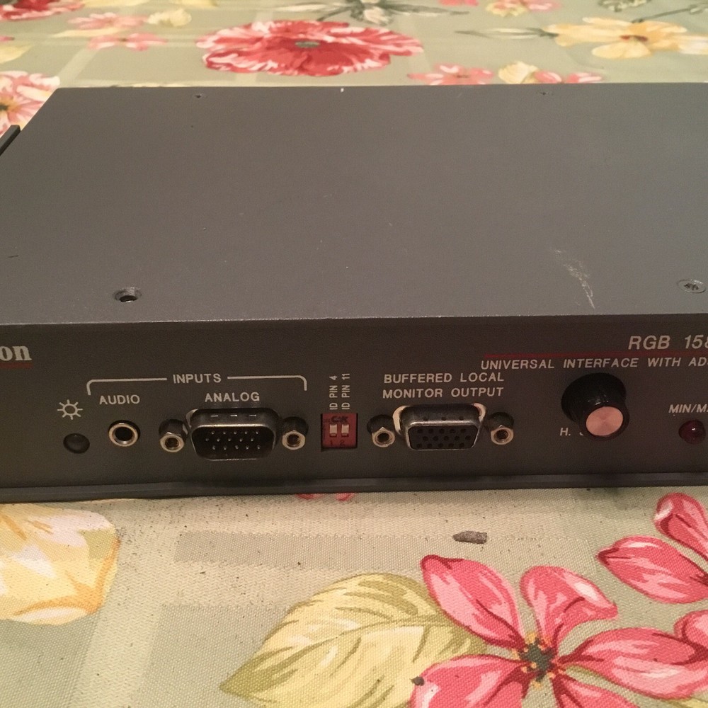 Extron RGB 150xi/158x Universal Interface With ADSP ER 10443 UNTESTED