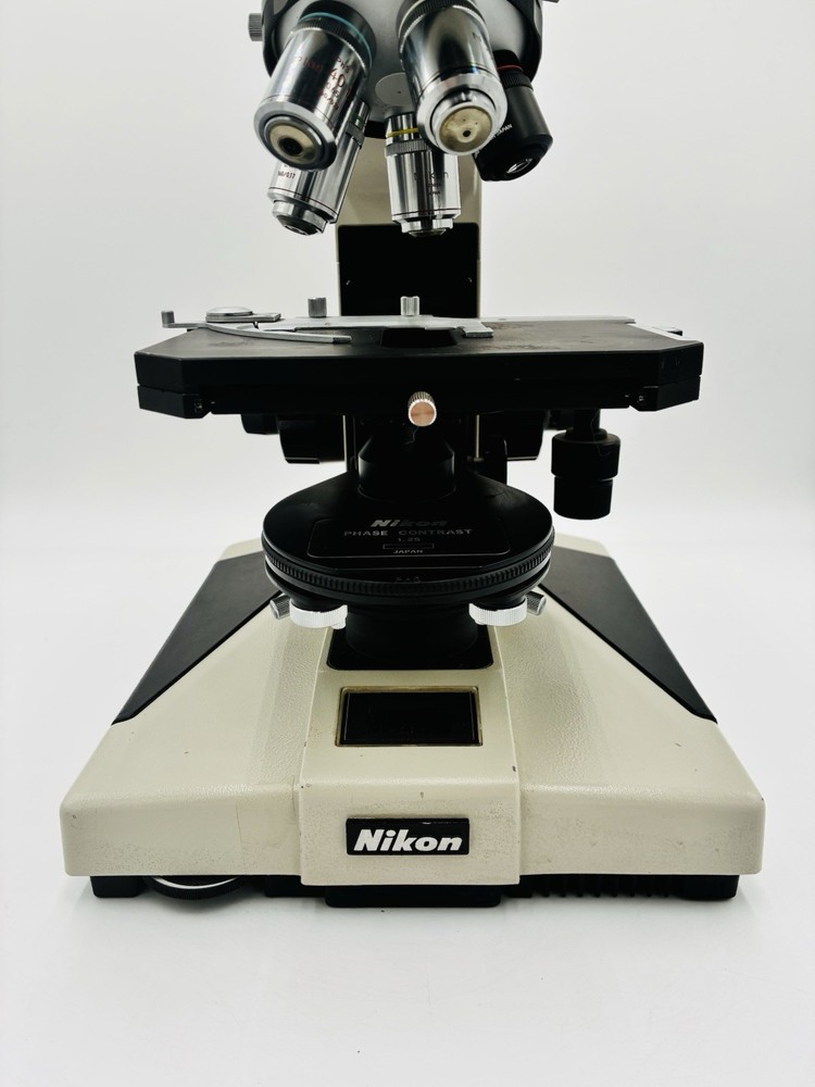 Nikon Optiphot Professional Binocular Trinocular Microscope