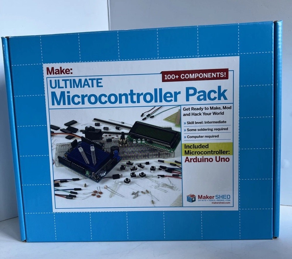 Make: Electronics Ultimate Microcontroller Pack - Includes Arduino Uno STEM