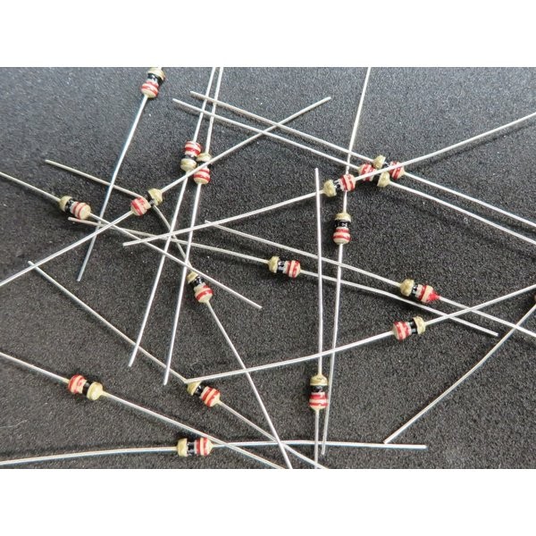 9.1Ω 1/6W Carbon Resistor ±5% (Pack of 100)