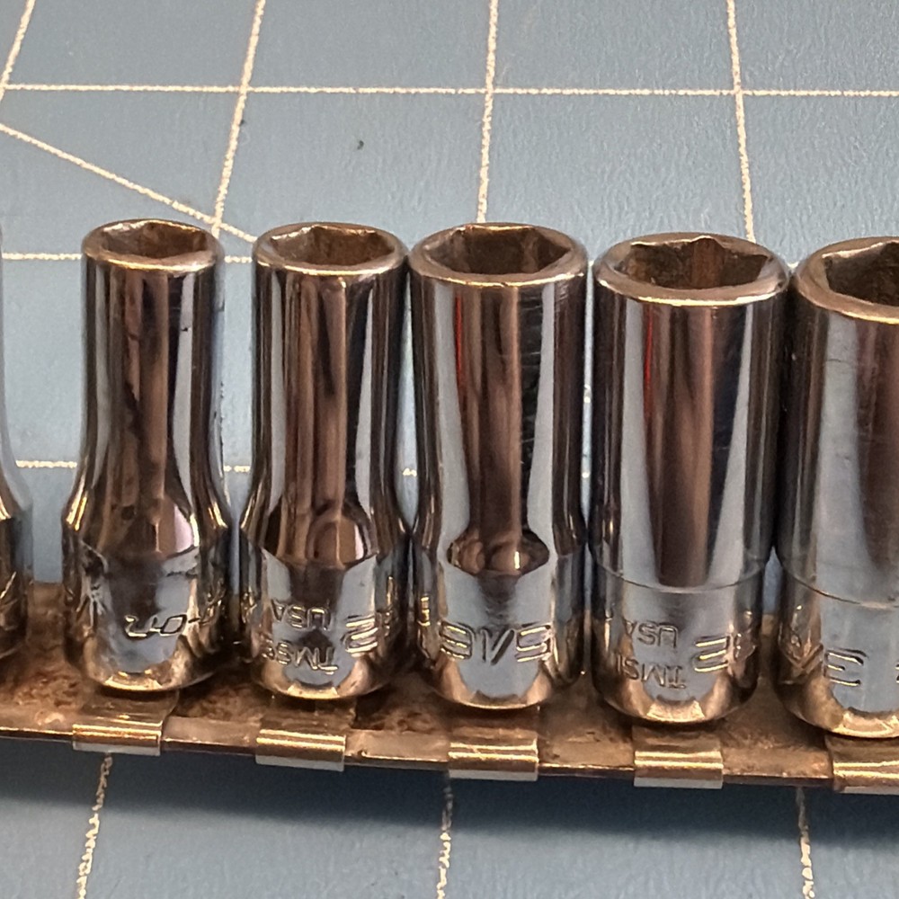 Snap On 110TMSY 1/4" 10PC Semi deep See Set