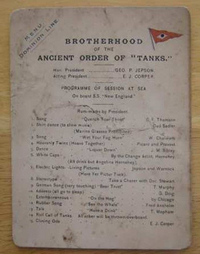 NEW ENGLAND (Dominion) RARE 1900 Program