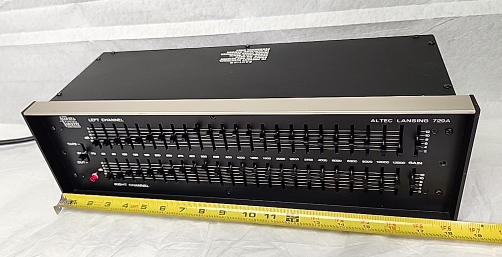 Altec Acousta-Voicette 729A Stereo Equalizer