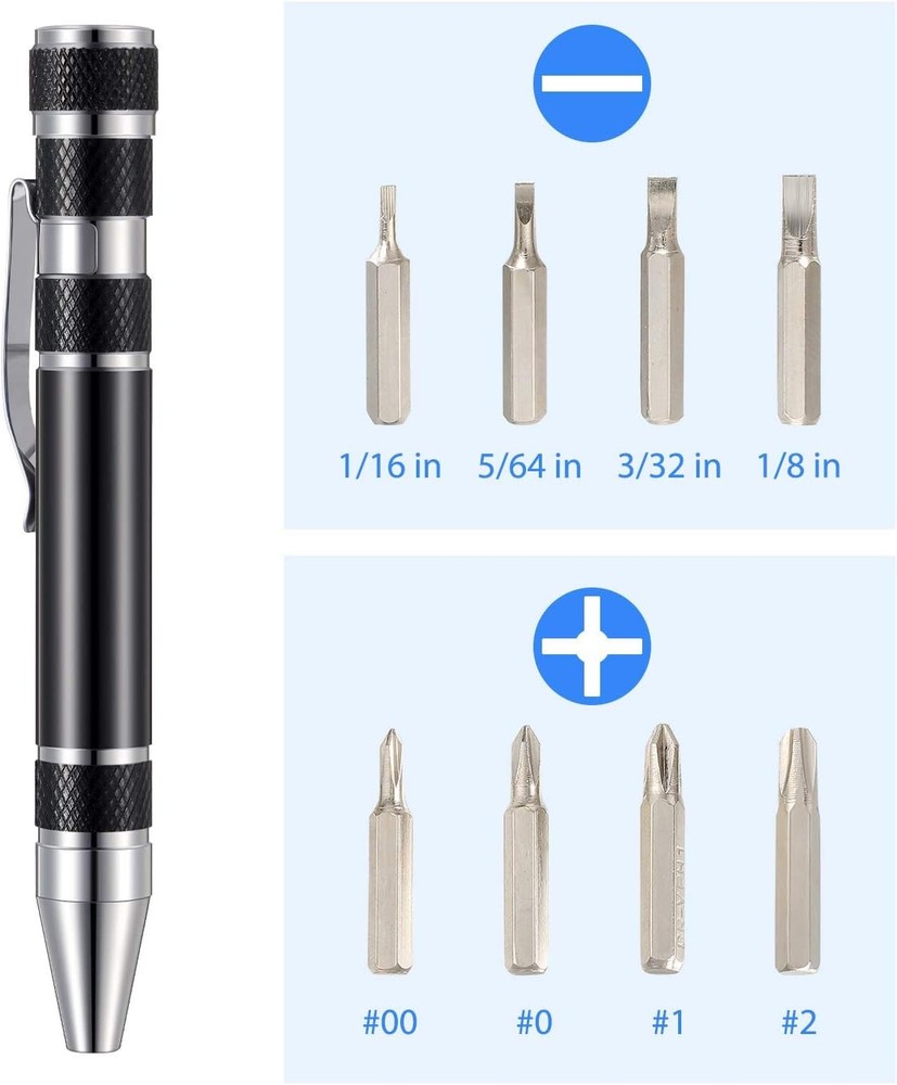 Pen Style Magnetic Screwdriver Multitool Gadget