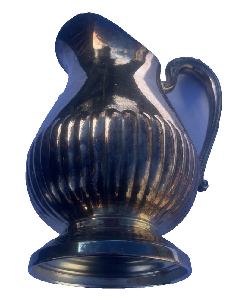 Towle Silverplate Pitcher With Ice Guard Vintage