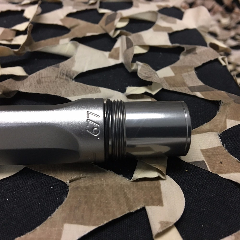 NEW Planet Eclipse Paintball Shaft5 Barrel Back - Medium Grey .677