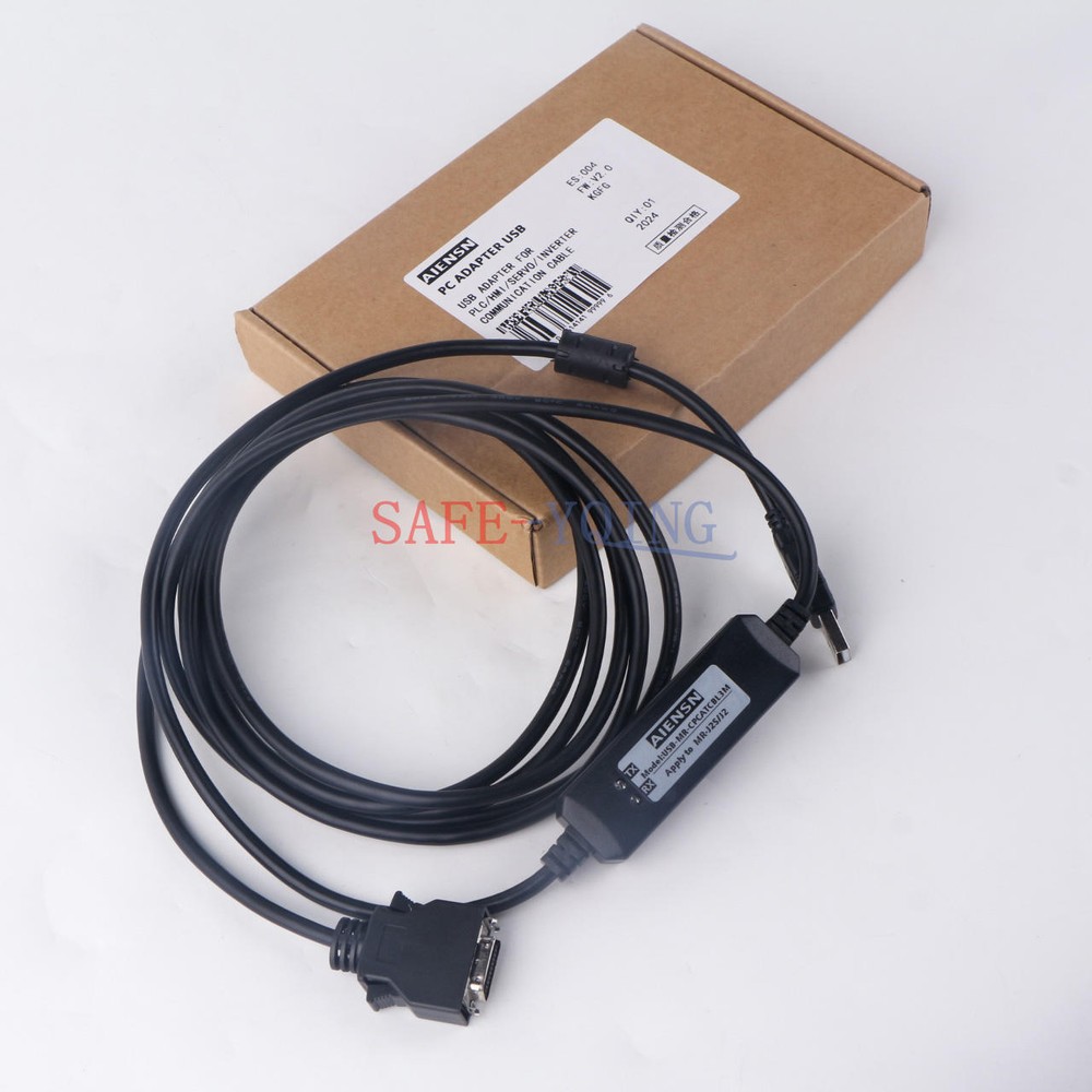ONE USB-MR-CPCATCBL3M Programming Cable for Mitsubishi Servo MR-J2S/J2 New