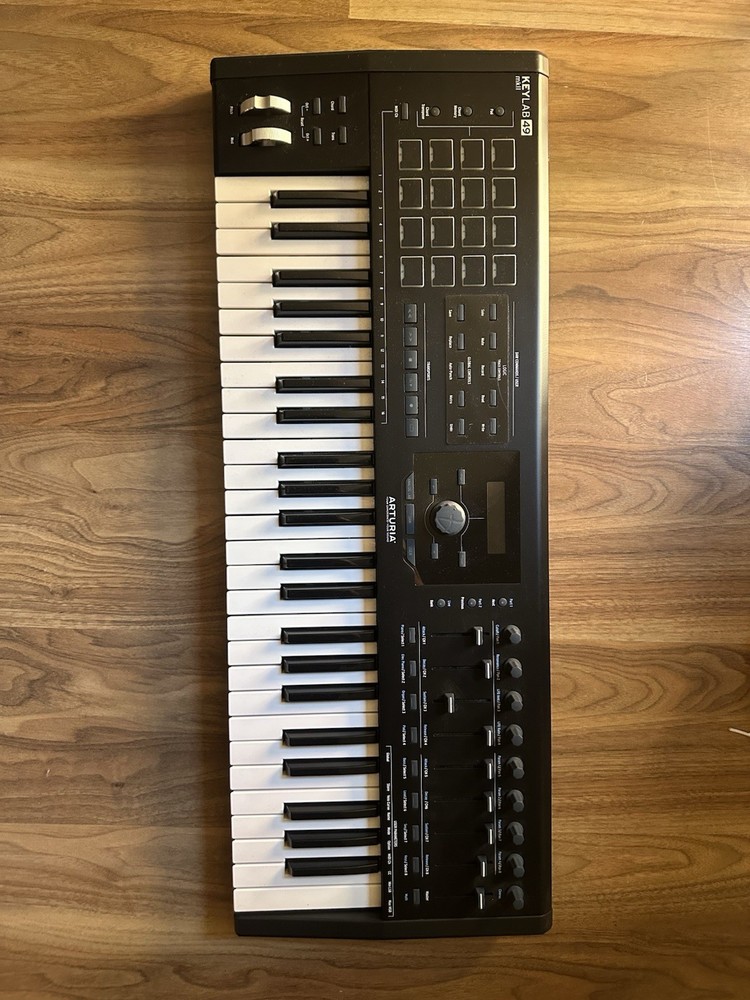 Arturia KeyLab MkII 49 MIDI USB Keyboard Black Performance Production Controller