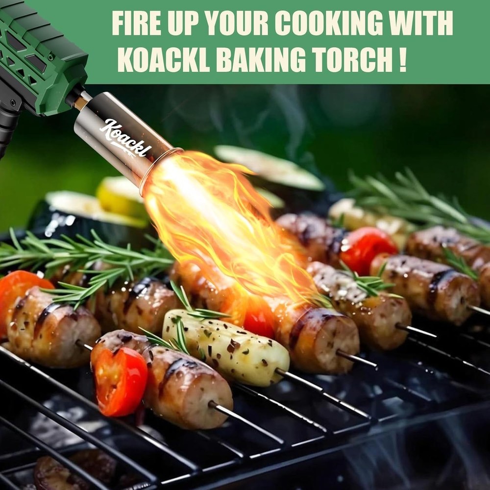 Durable Adjustable Propane Torch - Perfect for Grillmasters & DIY Projects