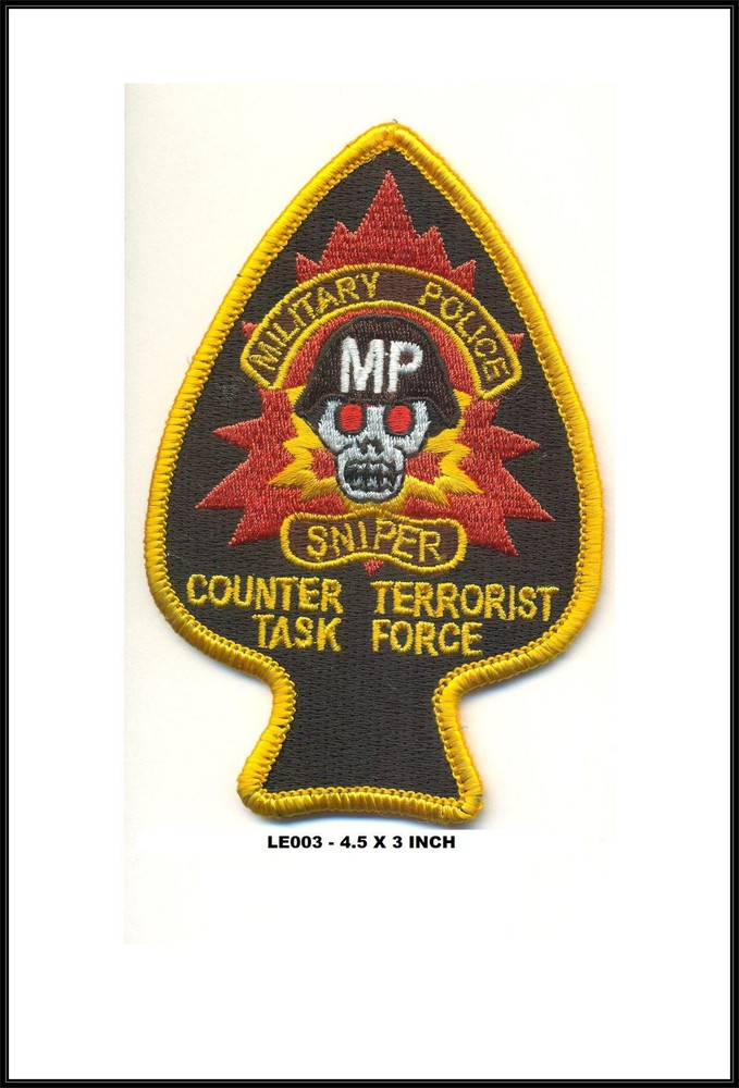 COUNTER TERRORIST TASK FORCE PATCH - LE003