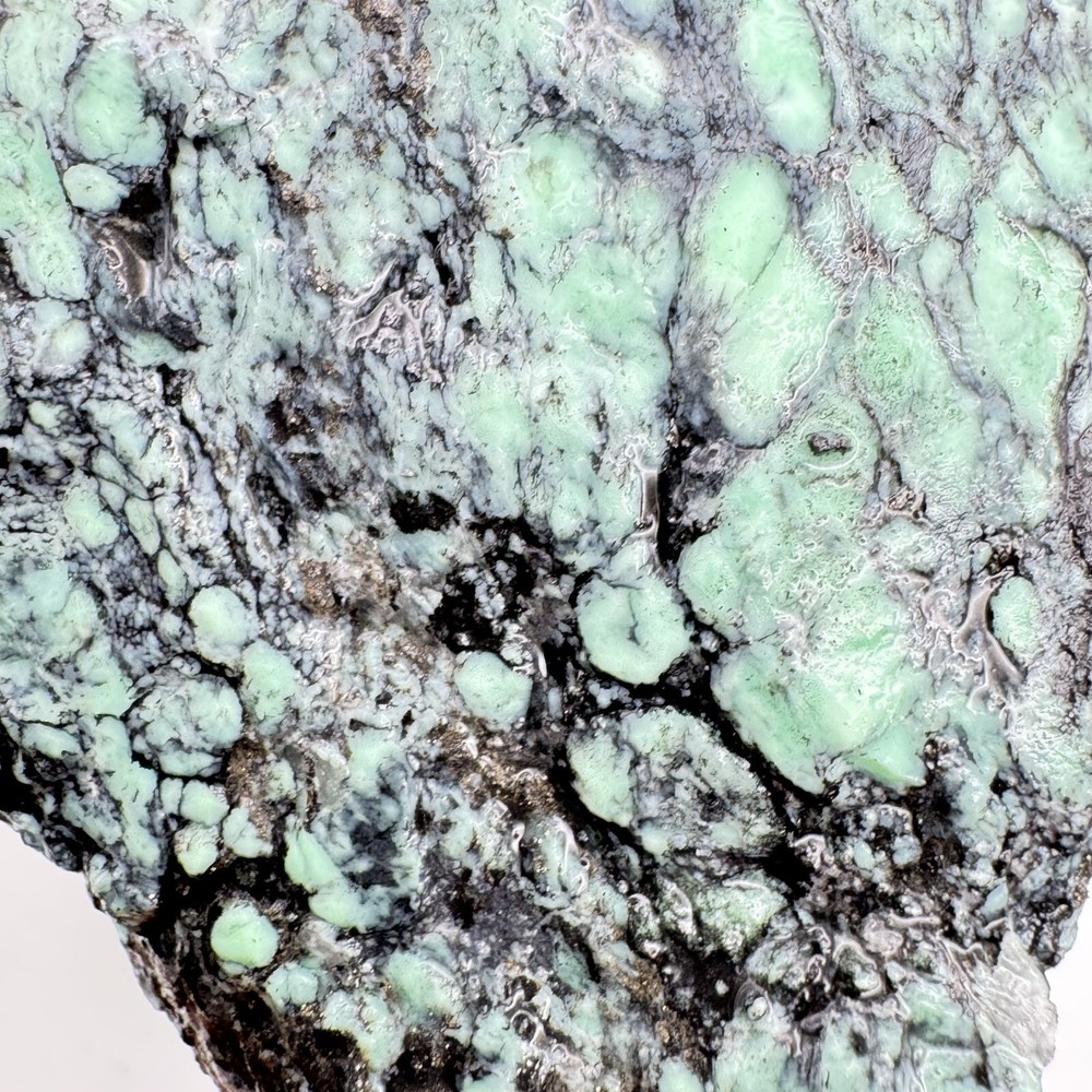 Natural Variscite 880 Grams Green Solid And Hard Great Looking Matrix