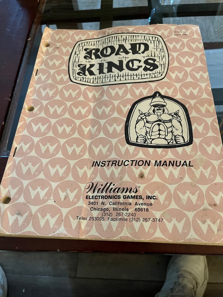 Road Kings Pinball Manual