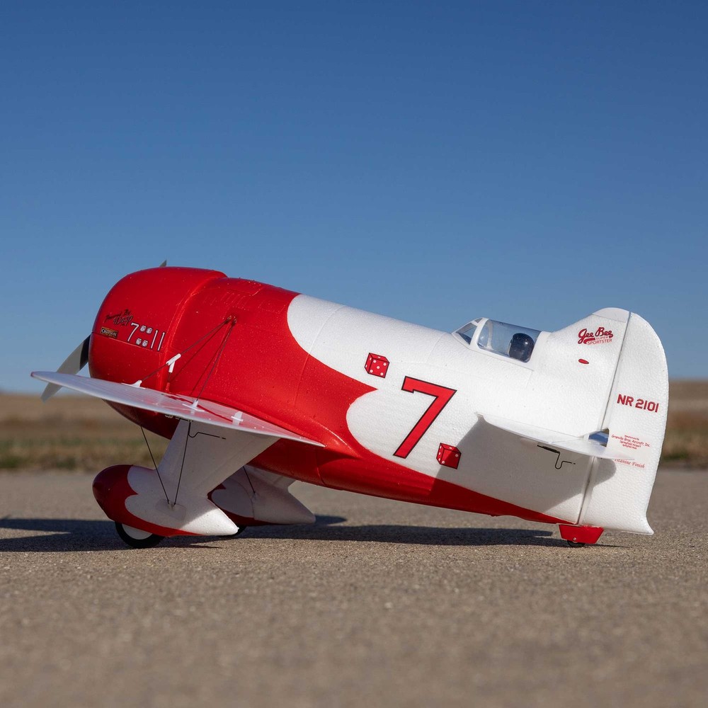 E-flite UMX Gee Bee R-2 BNF Basic with AS3X and SAFE Select EFLU61500
